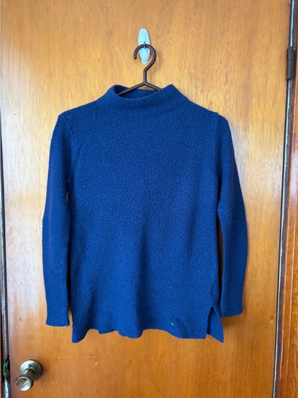 Old Navy Navy Mock Turtleneck Sweater